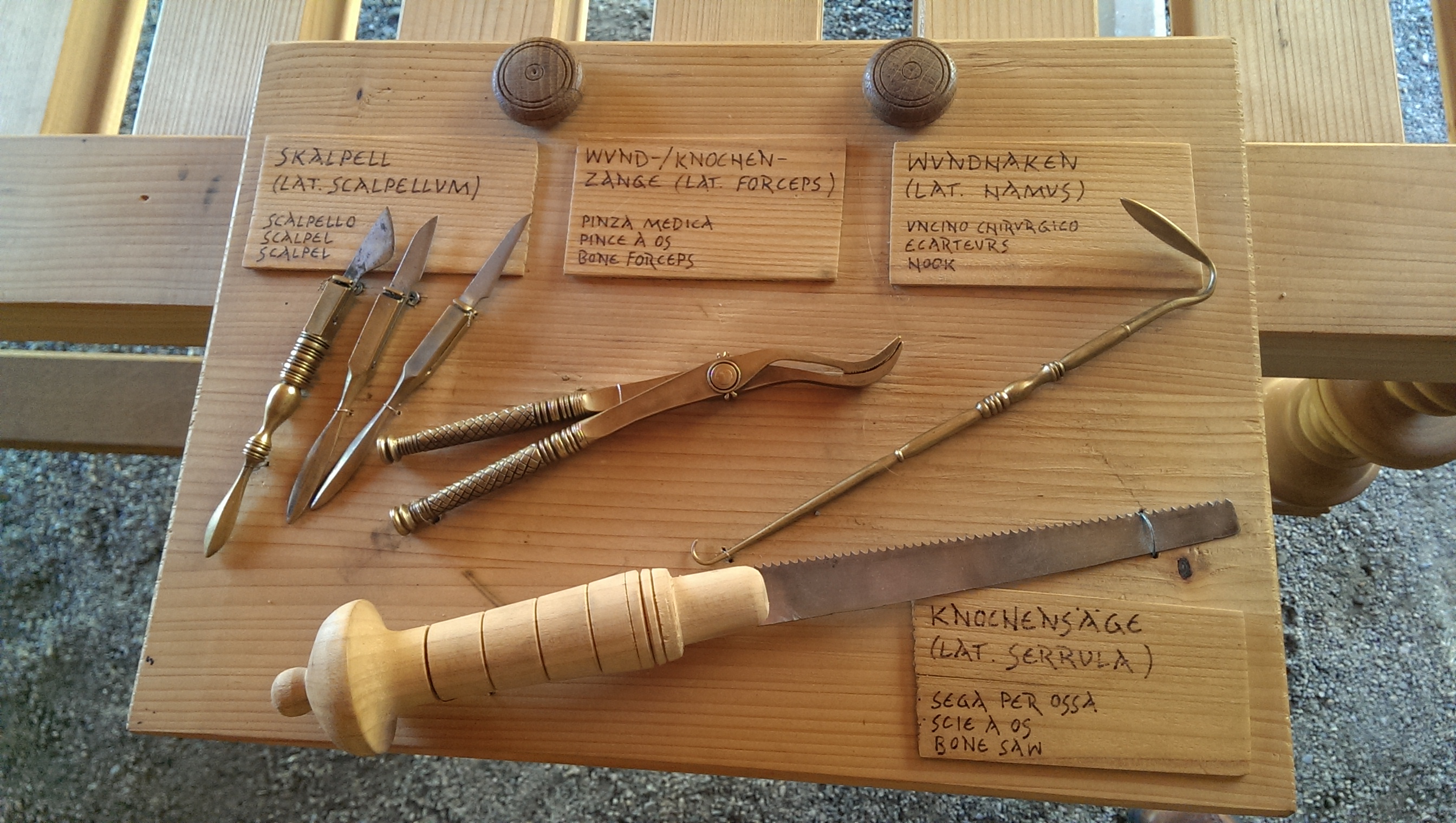 Legionärspfad outils